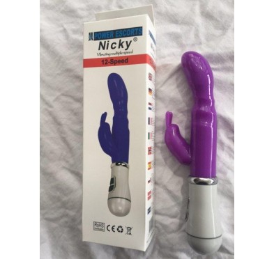 Nicky purple 13 speed g spot vibrating 22 cm